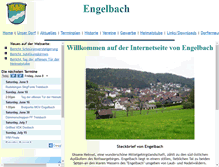 Tablet Screenshot of engelbach-online.de